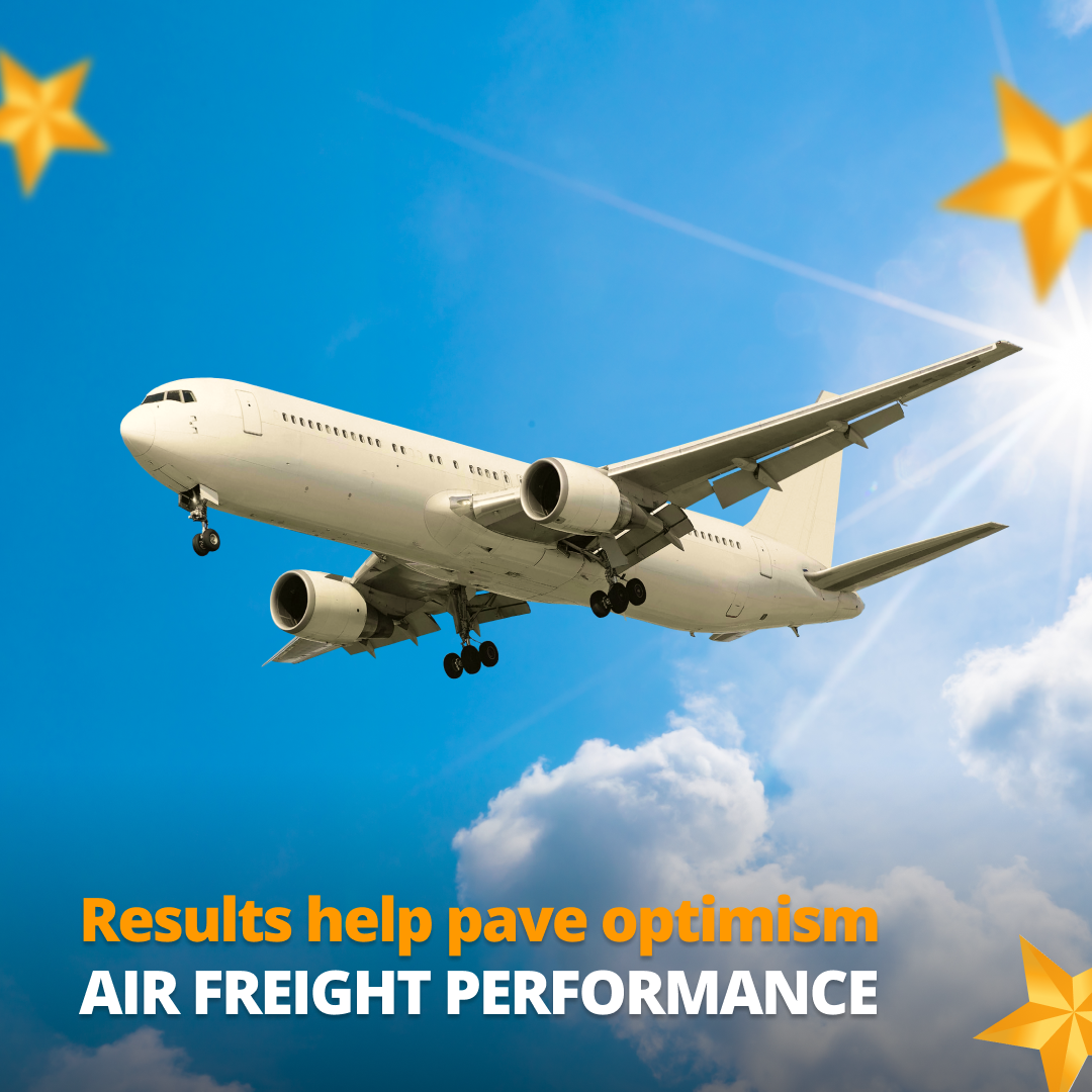 Results help pave optimism for air freight performance